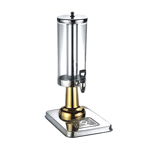 Gold Single Cold Beverage / Juice Dispenser