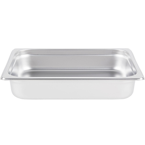 1/2 Size Stainless Steel Steam Table / Hotel Pan - 2
