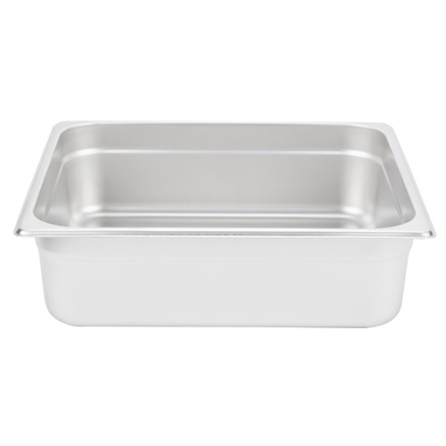 2/3 Size Stainless Steel Steam Table / Hotel Pan - 4