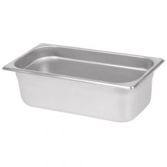1/3 Size Stainless Steel Steam Table / Hotel Pan - 4