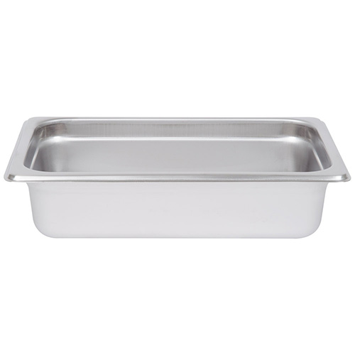 1/4 Size Stainless Steel Steam Table / Hotel Pan - 2