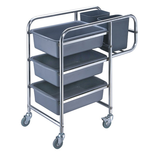 Stainless Steel Collecting Cart