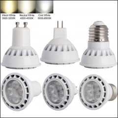 Type B: E26/E27/GU10/MR16 3030 SMD LED Spotlight