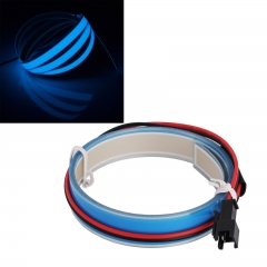 3.28ft LED Flexible Neon Glow EL Tape Strip Strobing Electroluminescent Ribbon