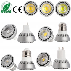 Ultra Bright 15W E27/GU10/MR16 Dimmable LED Spotlight COB Lights Bulb CREE Lamp