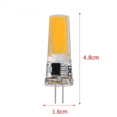 Ultra Bright 3W 8W G9 G4 Silicone Crystal LED Corn Bulb SpotLight Lamp Cool Warm White