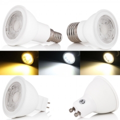 15W 18W Dimmable E26 E14 GU10 MR16 E27 LED Spotlight COB/Epistar White Bulb