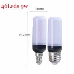 E27 E14 5-15W Led Corn Bulb SMD 5736 LED Light Lamp 110V 220V Smart IC Power Indoor Lighting