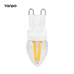 Retro G9 E14 2W LED C7 Bulb Candle Light Filament Edison Lamp Warm White 220V