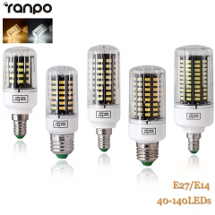E27 E14 5736 SMD LED Corn Light No Flicker Constant Current Lamp Bulb 110V 220V