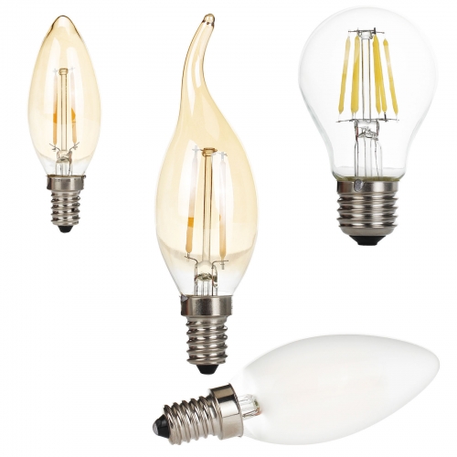 E27 E14 2W 4W 6W Vintage Retro Light Bulb Filament Industrial Lamp Mid Century