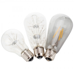E27 LED Bulb Light Lamp 220V 2W 3W Vintage Retro Filament Edison Antique Bulbs