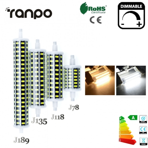 Dimmable J118 J78 J189 J135 LED Flood Light Bulb R7s 10W - 30W Replaces Halogen