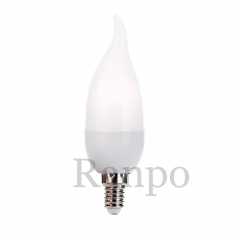 3W LED Bulb E12 E26 E27 E14 B22 Flame Chandelier Candle Light 2835 SMD 110V 220V