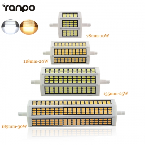 R7S Led J78 J118 J135 J189 Lamp 5730SMD Horizontal Plug Light Halogen Floodlight