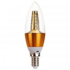 LED Bulb Chandelier Candle Light E14 E27 30W 50W 60W 70W Equivalent Lamp 220V