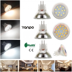 LED Bulb Spotlight MR11 White  2835  5733 SMD SMD 10W 20W Halogen Lamp Replacement 12-24V
