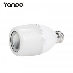 Wireless Bluetooth Light Speaker Bulb 360° E27 5W LED RGB Smart Music Play Lamp