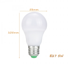 E27 B22 LED Bulb Light 3W 5W Dimmable Energy Saving Globe Lamp Lights 110V 220V