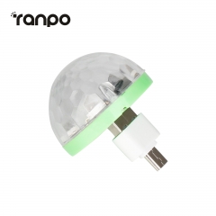 USB Mini 3W LED Night Light Changeable by Sound Music Magic Lights Lamp RGB Bulb