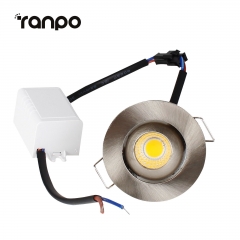 3W Mini Recessed LED Ceiling Light COB Downlight Spotlight Bulb Lamp AC 85V-265V
