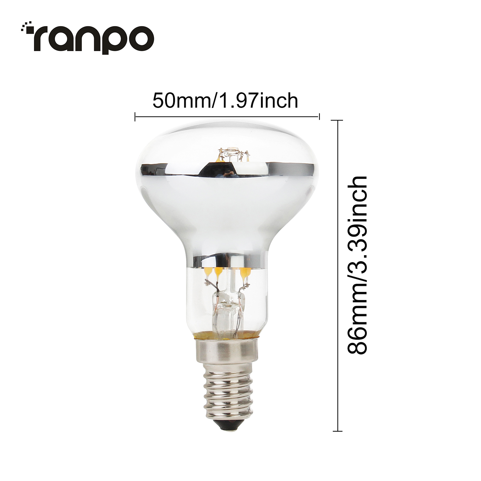 Vintage Retro R50 LED Spotlight Reflector Filament Light COB Bulb 30W