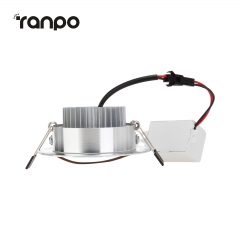 Ranpo 3W LED Recessed Ceiling DownLight Dimmable 30W Incandescent Equivalent Bulb Lamp