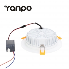 RANPO LED Recessed Ceiling Downlights Spotlights 3W 5W 10W 12W 18W 24W COB Bulbs lamps
