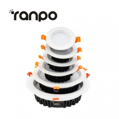RANPO LED Recessed Ceiling Downlight Bulb Fixture 3W 5W 9W 12W 18W 24W 36W Spot Lamp
