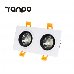 RANPO LED Recessed COB Downlight Bulb Ceiling Light Fixture 3W 5W Spot Lamp AC 85-265V