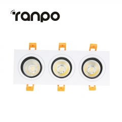 RANPO LED Recessed COB Downlight Bulb Ceiling Light Fixture 3W 5W Spot Lamp AC 85-265V