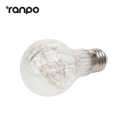 RANPO LED String Fairy Light Bulbs E27 G60 For Christmas Wedding Party Decoration Lamp