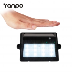 RANPO Waterproof Garden LED Solar security Lights Wall Lamp Landscape Outdoor Lighting