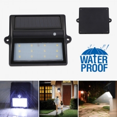 RANPO Waterproof Garden LED Solar security Lights Wall Lamp Landscape Outdoor Lighting