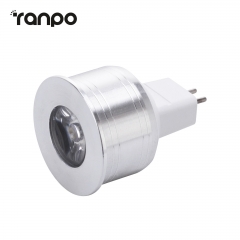 Ranpo LED Spotlight Bulb 3W GU10 MR16 GU5.3 110V 220V 12V 15W Equivalent White Lamp US