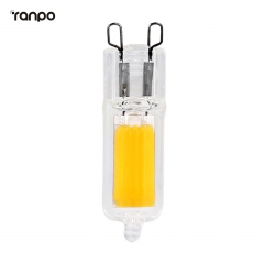 Ranpo LED Bulb 3W 5W COB Glass Light Chandeliers Lamp Replace Halogen Bulb 220V