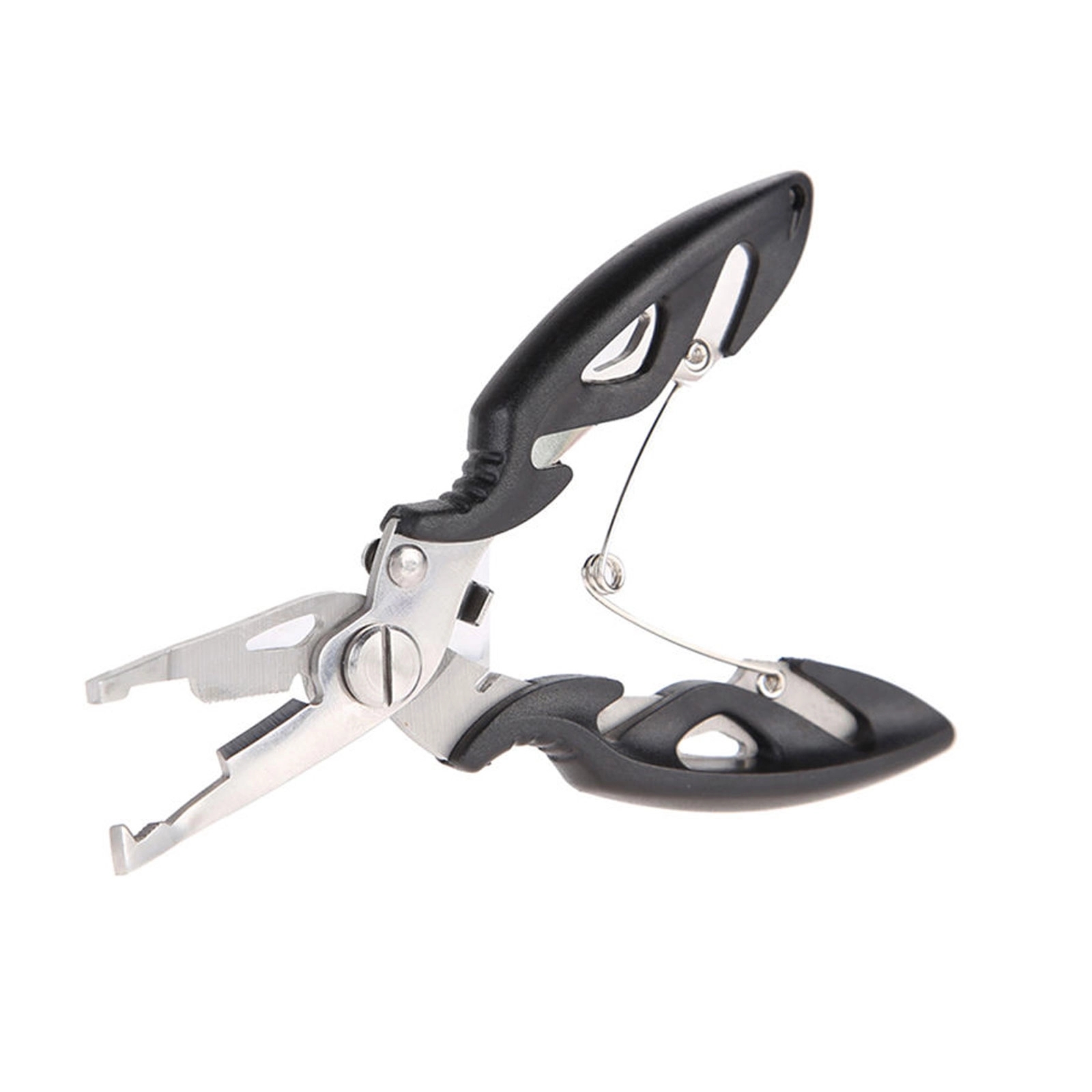 Ranpo Fishing Pliers Multifunction Stainless Steel Scissors Line Cutter