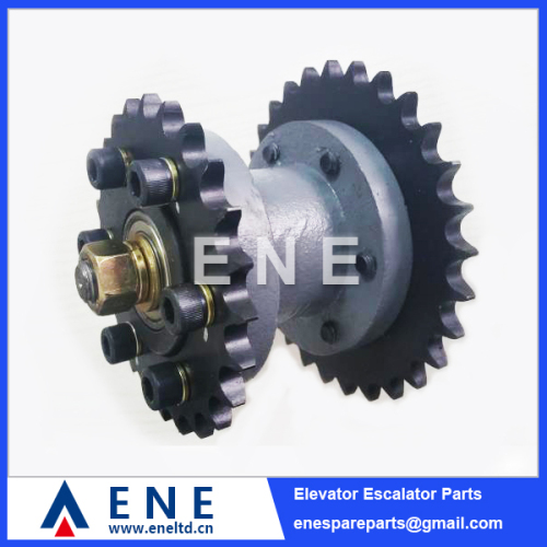 24T 29T Double Gear Escalator Drive Gear Sprocket