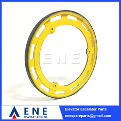 Escalator Friction Wheel Handrail Pulley 495mm