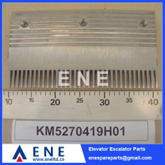 KM5270419H01 KM5270418H01 KM5270417H01 KM5270416H01 Escalator Comb Plate