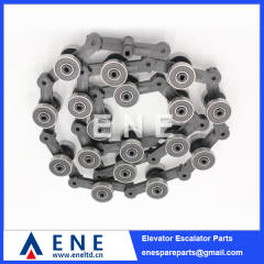 Escalator Handrail Newel Chain Roller Group Chain Spare Parts