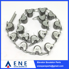 Escalator Handrail Newel Chain Roller Group Chain Spare Parts