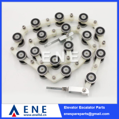 Escalator Handrail Newel Chain Roller Group Chain Spare Parts