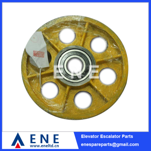 400mm Elevator Traction Drive Sheave Pulley Lift Parts