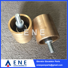 52mm Escalator Handrail Support Roller Copper Material