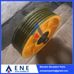 PMS280 Elevator Traction Machine Sheave Drive Pulley