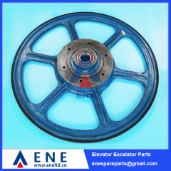 780mm Escalator Handrail Friction Wheel Handrail Pulley