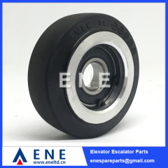 D76*27*6203RS Elevator Guide Shoe Roller Elevator Spare Parts