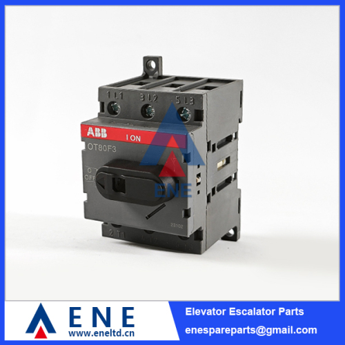 OT80F3 Elevator Disconnector Switch 80A