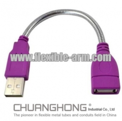 USB Connector with Gooseneck